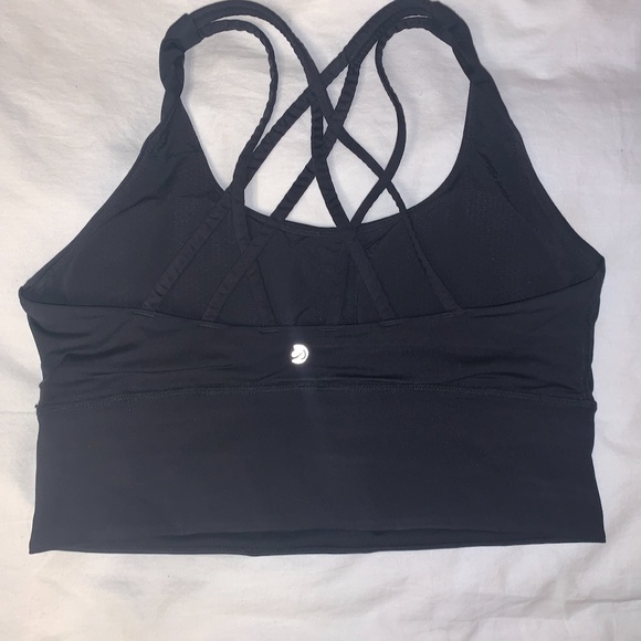 CRZ YOGA Strappy Sports Bra. Longline Wirefree - Picture 4 of 4